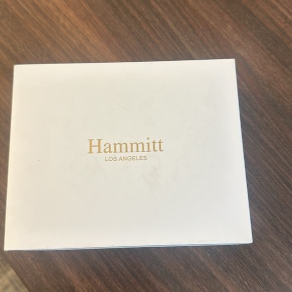 Hammitt 5 North Wallet- plume moss nuback with gold studs - Picture 8 of 9